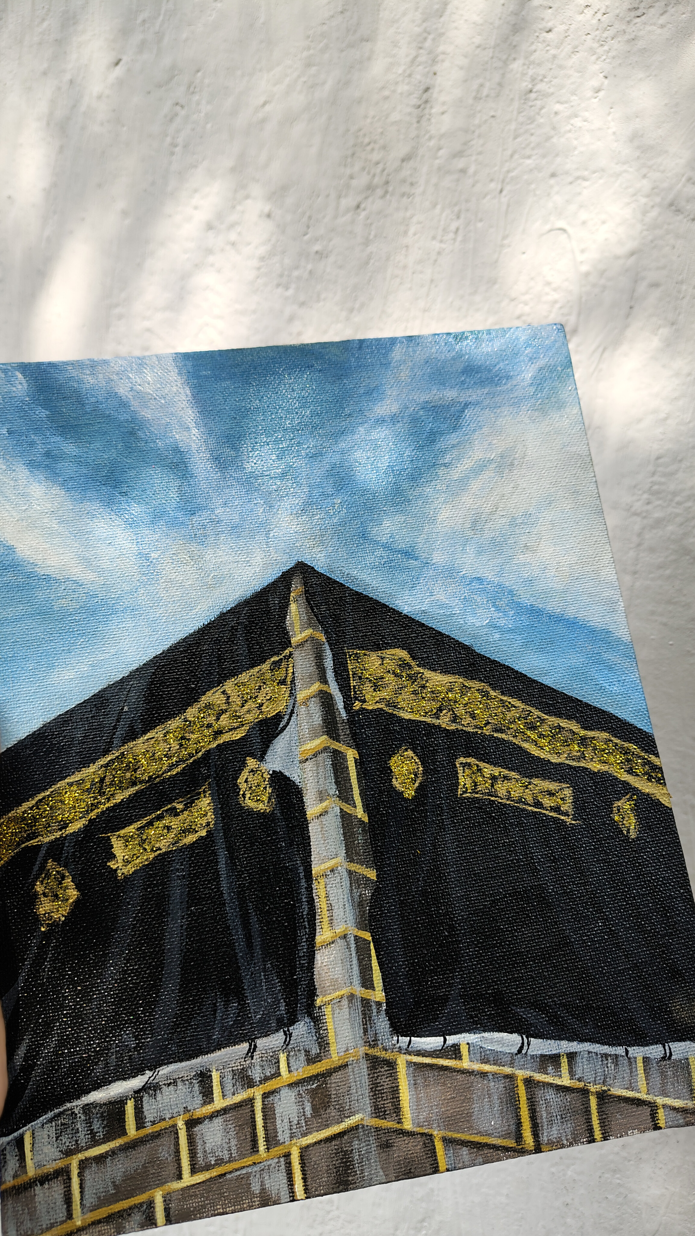 Kaaba Handmade Islamic Canvas Art